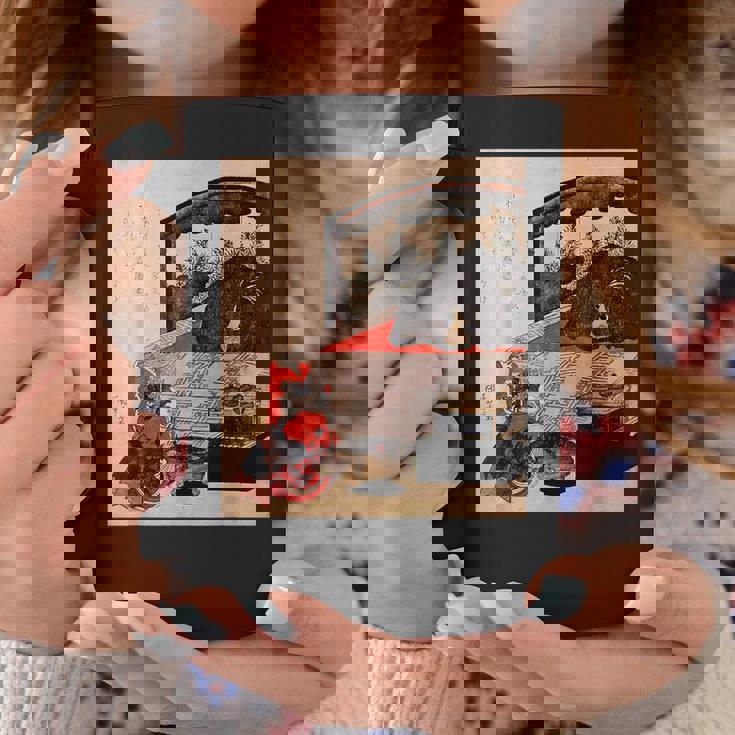 歌川国芳 訓練中の遊女 コーヒーマグ 面白い贈り物