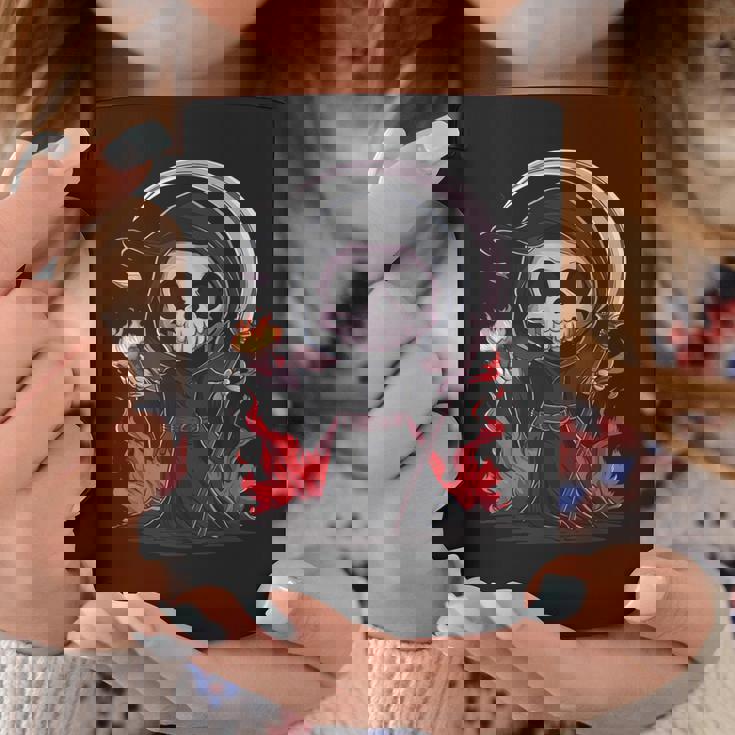 死神 スケルトン ハロウィン コスチューム 不気味 怖い コーヒーマグ 面白い贈り物