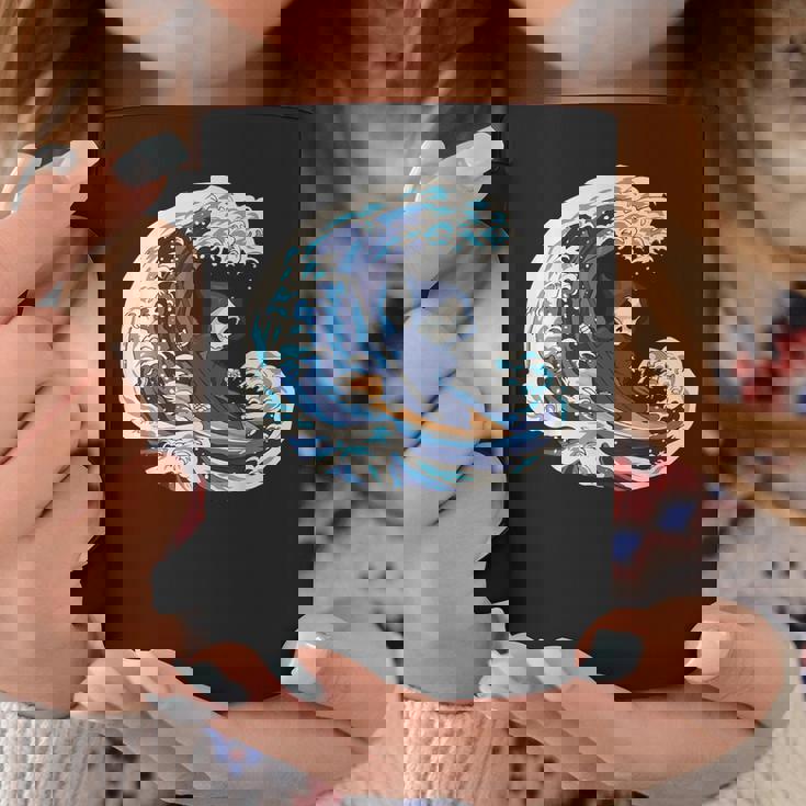 死神サーフィン コーヒーマグ 面白い贈り物