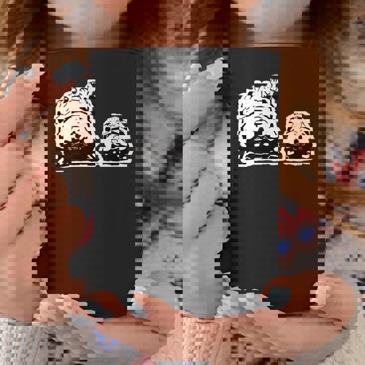 気持ちよく寝ている柴犬たち かわいい黒柴 柴犬イラスト コーヒーマグ 面白い贈り物