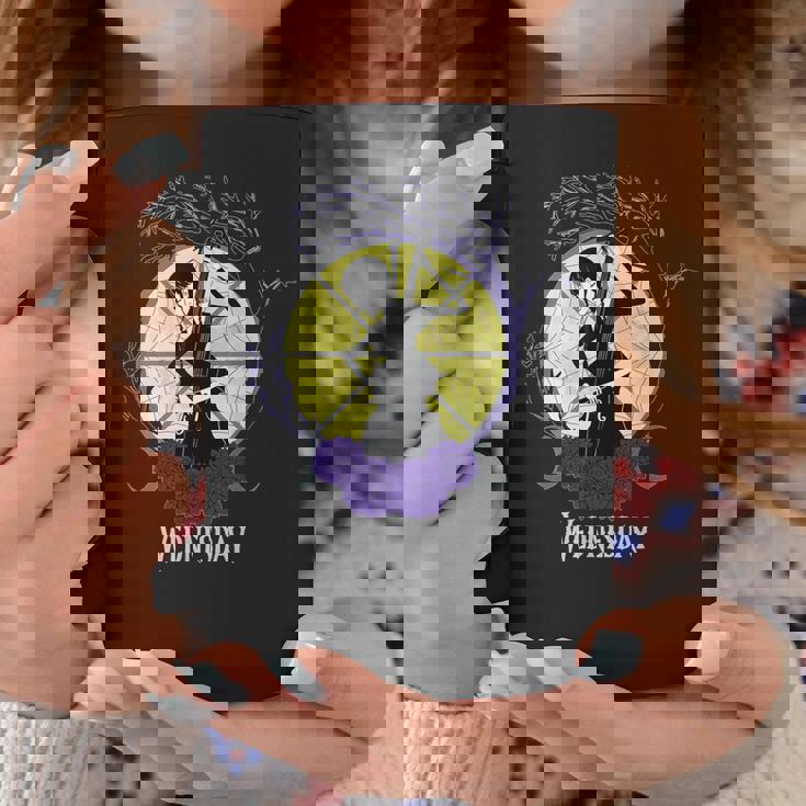 水曜シリーズ 水曜 ガラス窓付きチェロ演奏 コーヒーマグ 面白い贈り物