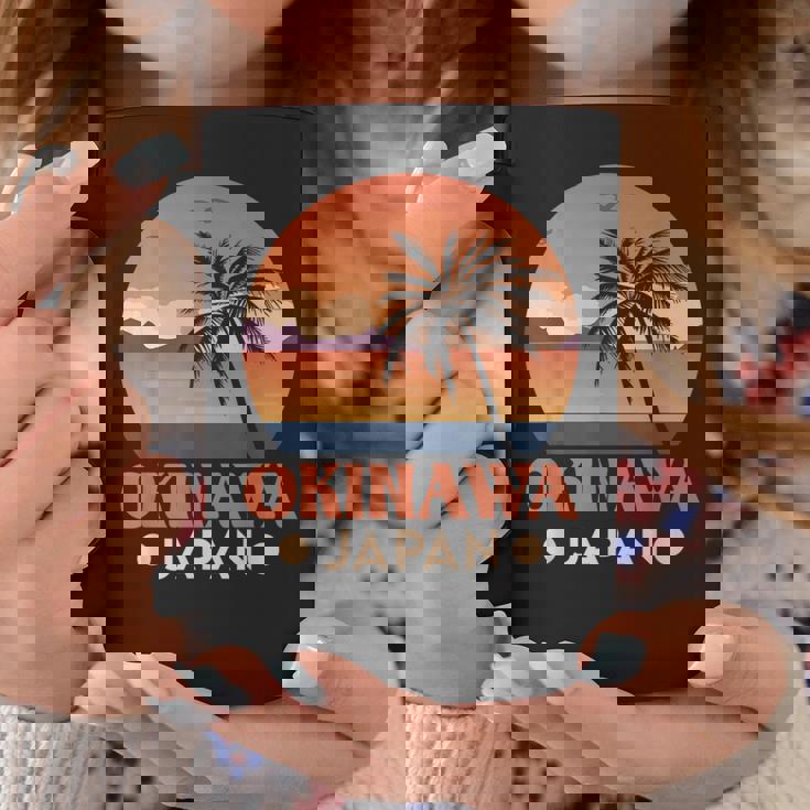 沖縄 Japan ヤシの木 夏休み 日本観光 コーヒーマグ 面白い贈り物