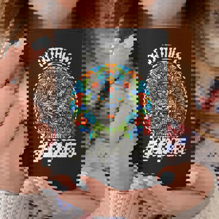 沖縄ジャパン シーサー ライオンガーディアン 和 カタカナ お土産 コーヒーマグ 面白い贈り物