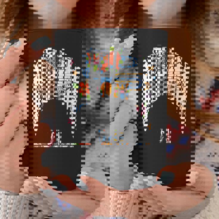 沖縄島ジャパン うちなちゅう 琉球 ビンガタ 沖縄紅型びんがた コーヒーマグ 面白い贈り物