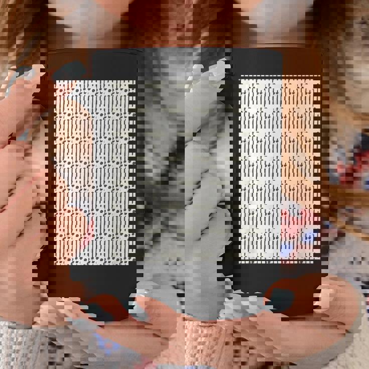 点と線 白 黒 コーヒーマグ 面白い贈り物