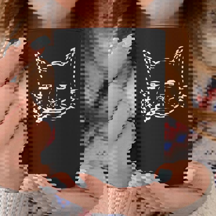 煙草を吸う猫 猫好き コーヒーマグ 面白い贈り物