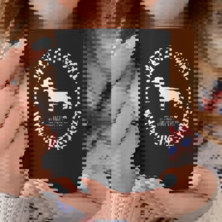 犬 おもしろ おしゃれ イヌ 可愛い ダックスフンド ミニチュアダックス シルエット コーヒーマグ 面白い贈り物