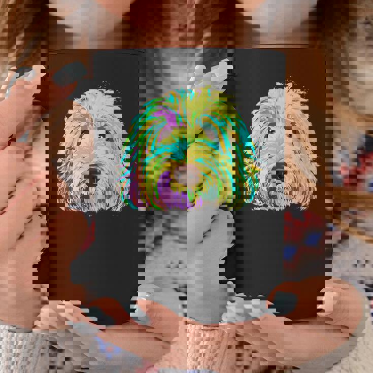 犬 カラフル ラブラドゥードル コーヒーマグ 面白い贈り物