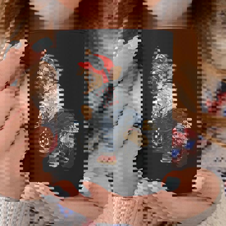 犬 おもしろ バイク オートバイ ライダース バイカー 面白い いぬ コーヒーマグ 面白い贈り物