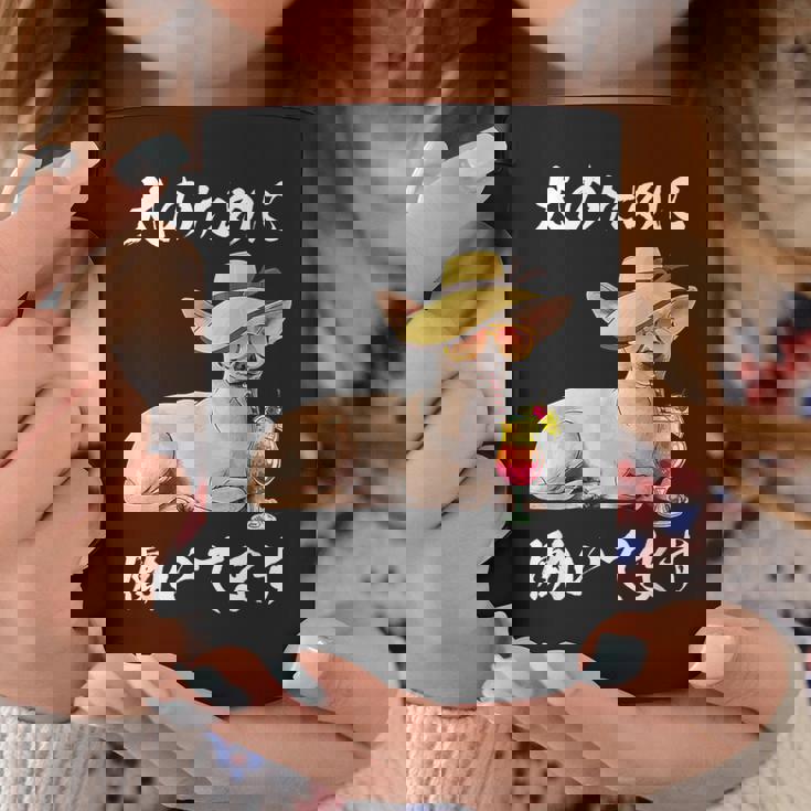 犬のために働いてます チワワデザイン イヌ わんこ 犬好き グッズ おもしろ 面白い 服 ネタ わんこ コーヒーマグ 面白い贈り物