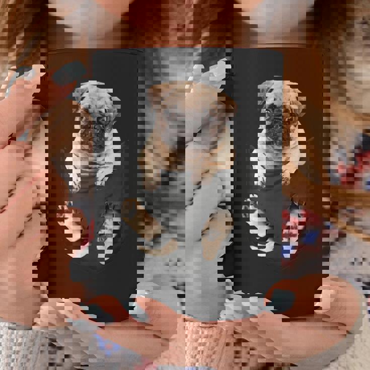 犬好き ギフト パグ イン バッグ コーヒーマグ 面白い贈り物