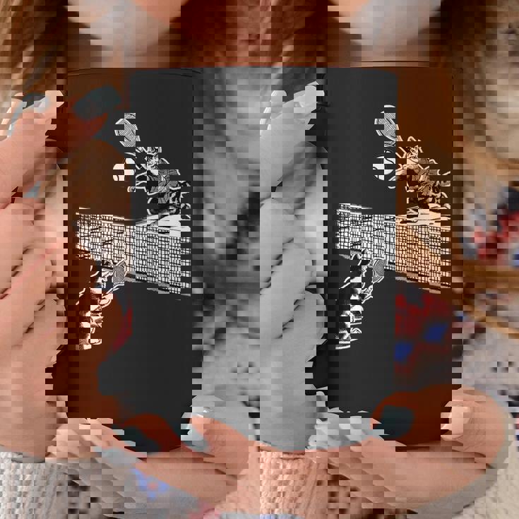 猫 ネコ テニス 面白いtシャツ 文字入り メンズ おもしろ 面白い 服 おもしろグッズ ネタ 浮世絵 コーヒーマグ 面白い贈り物