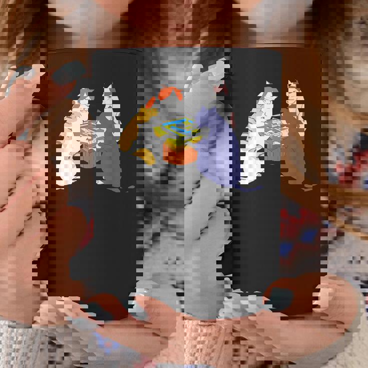 猫 ネコ 麻雀 面白いtシャツ 文字入り メンズ おもしろ 面白い 服 おもしろグッズ ネタ 雀士 コーヒーマグ 面白い贈り物