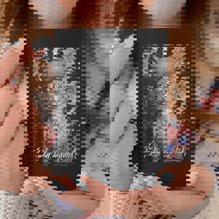 猫 モノクロ 写真 おしゃれ 可愛い 個性的 ハロウィン かぼちゃ コーヒーマグ 面白い贈り物