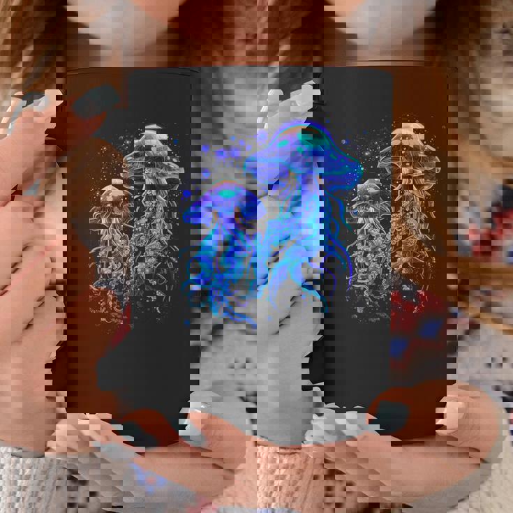 生物発光発光クラゲ コーヒーマグ 面白い贈り物