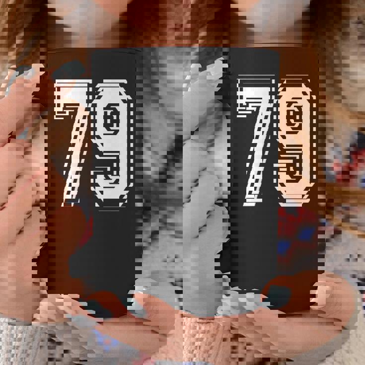 番号 79インチ ホワイト コーヒーマグ 面白い贈り物