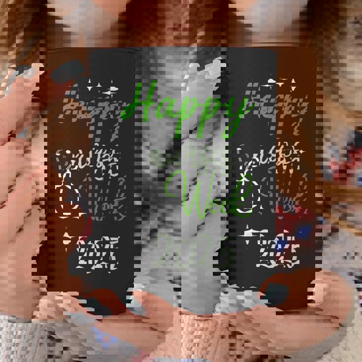 看護師感謝週間-ハッピーナショナルナースウィーク2025 コーヒーマグ 面白い贈り物