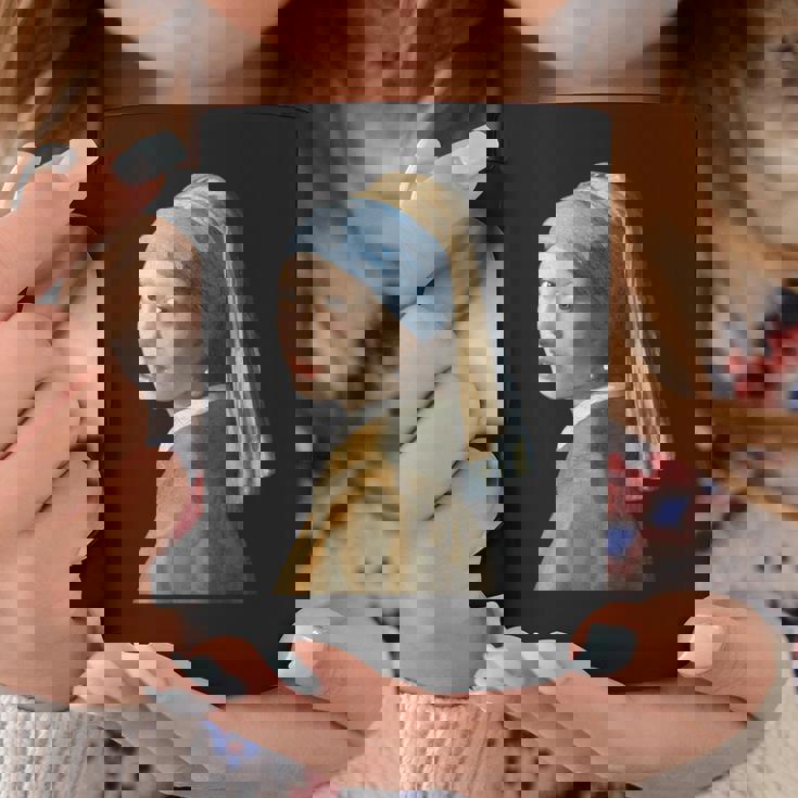 真珠の耳飾りの少女／フェルメール（切り抜き）【世界の名画】Johannesermeer 青いターバン 美術館アート コーヒーマグ 面白い贈り物