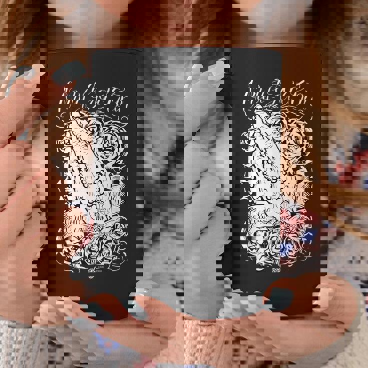 神だけが私を裁くことができるローライダーアートチカーノカルチャー コーヒーマグ 面白い贈り物