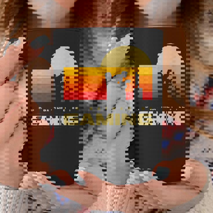 私はむしろゲームをしたい コーヒーマグ 面白い贈り物