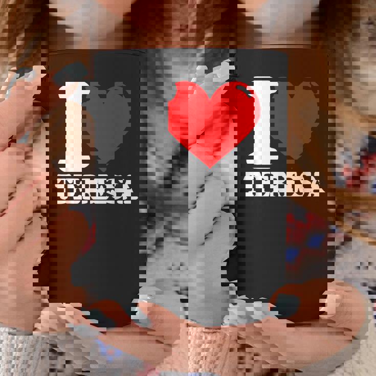 私はテレサが大好きです コーヒーマグ 面白い贈り物