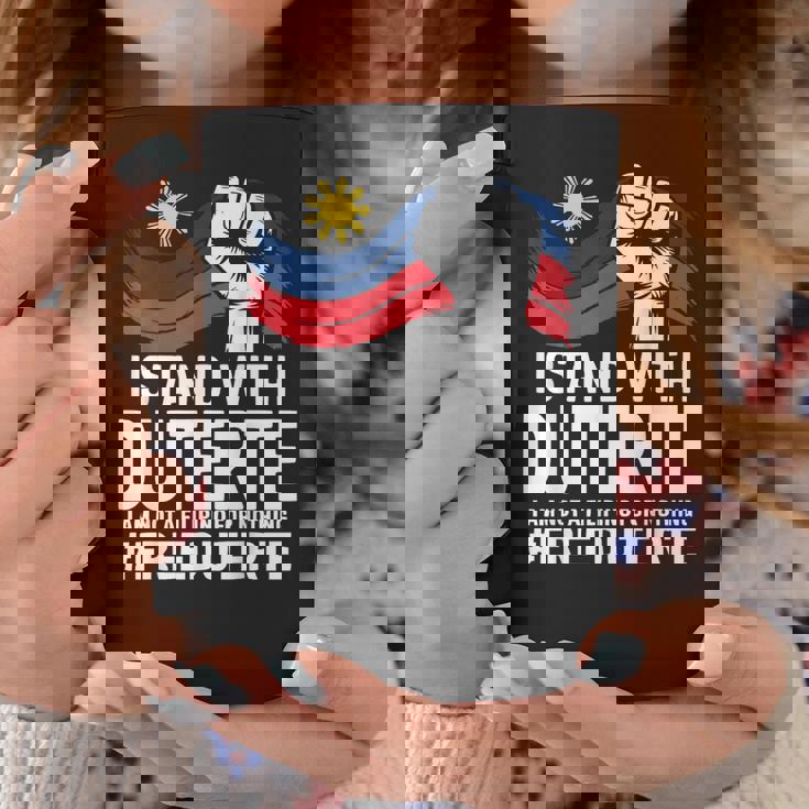 私はドゥテルテを支持します。私は何の理由もなくフィリピン人ではありません-無料prrd コーヒーマグ 面白い贈り物