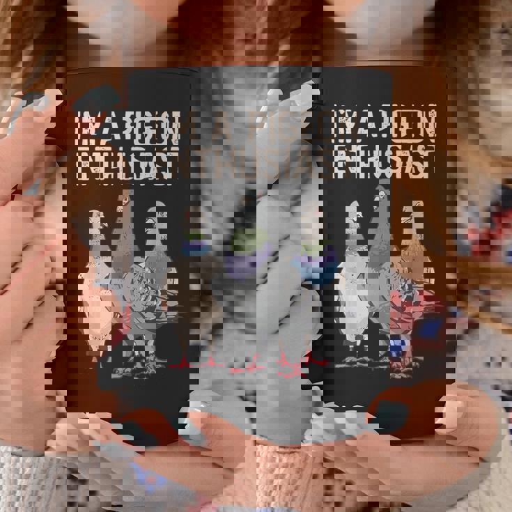 私はハト愛好家ですハト好き コーヒーマグ 面白い贈り物