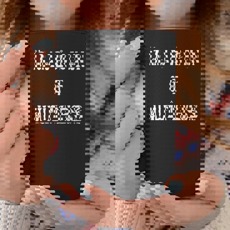 私はマルチバースの大ファンです 長袖tシャツ コーヒーマグ 面白い贈り物