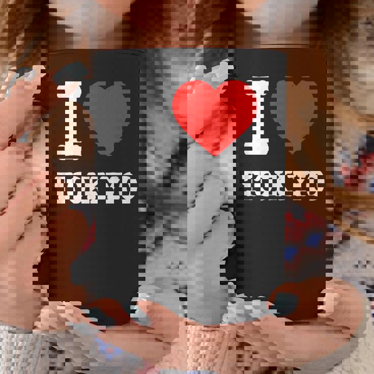 私は東京が大好きです I Love Tokyo コーヒーマグ 面白い贈り物