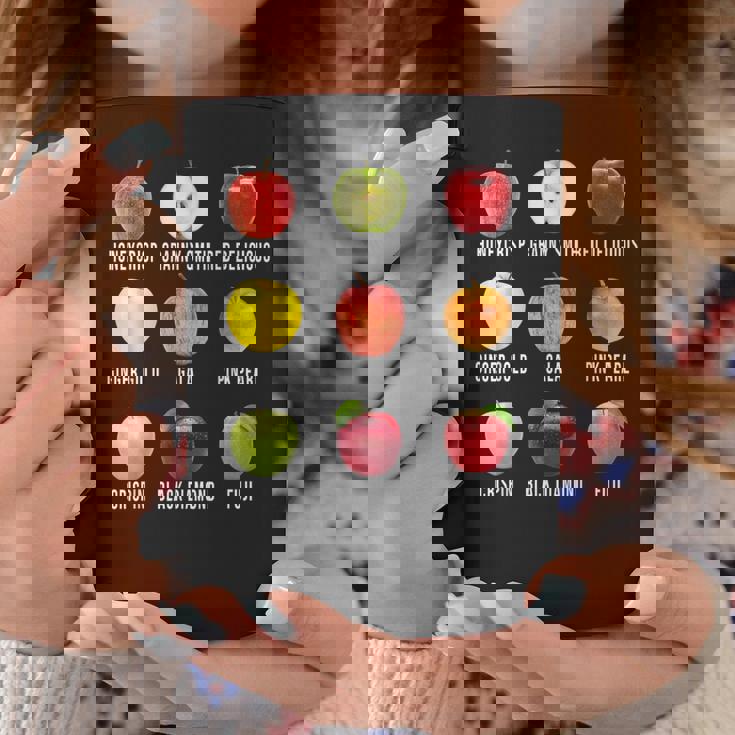 秋のリンゴ狩りアップルオーチャード ボーホー ファームフェッシュ コーヒーマグ 面白い贈り物