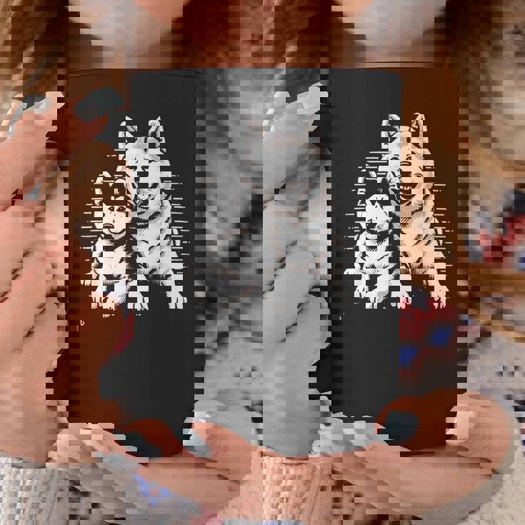 秋田犬 グラフィックtシャツ レディース メンズ コーヒーマグ 面白い贈り物