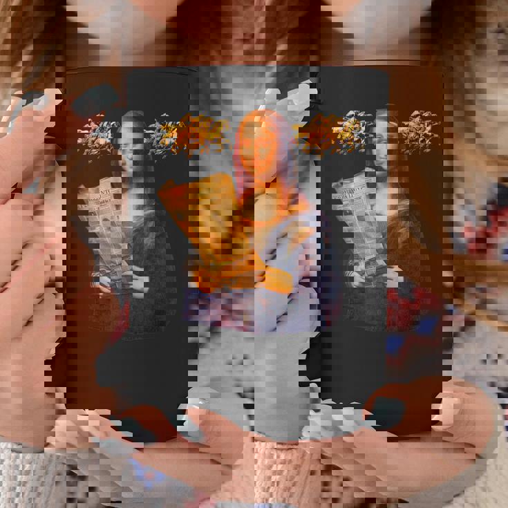 競馬 馬tシャツ モナリザ おもしろ ウマ レース 馬 乗馬 競馬 面白いtシャツ メンズ グッズ ネタ 大人 男性 コーヒーマグ 面白い贈り物