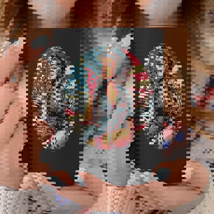 第二次世界大戦 爆撃機 葉巻 喫煙 ピンナップガール コーヒーマグ 面白い贈り物