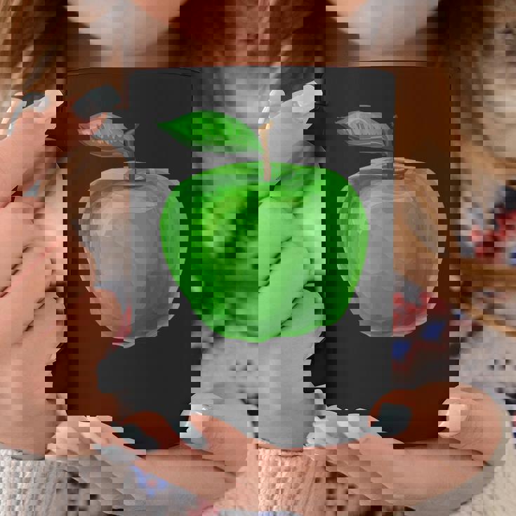 美しい青りんごを彩った果物や果物のりんご。 コーヒーマグ 面白い贈り物