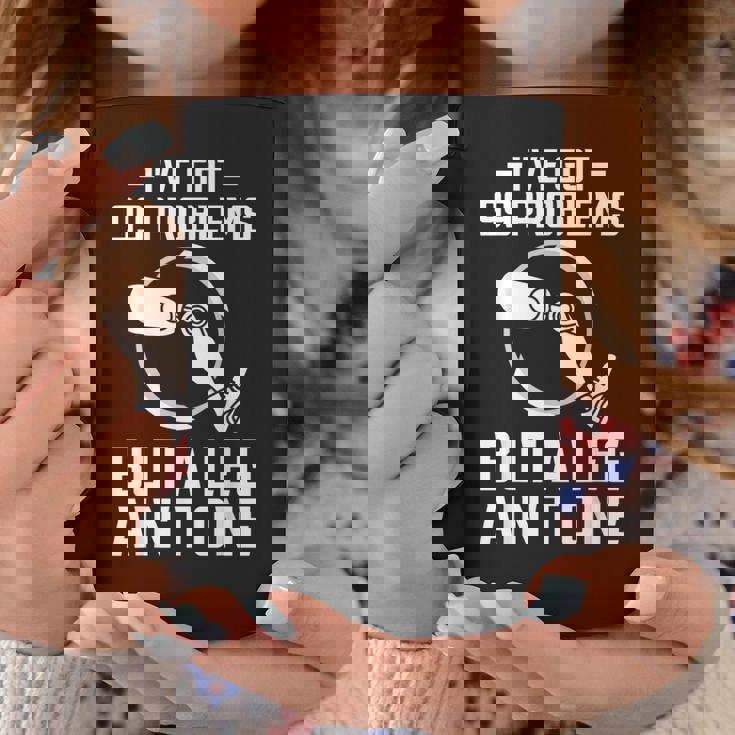 義足 I've Got 99 Problems But A Leg Ain't One コーヒーマグ 面白い贈り物