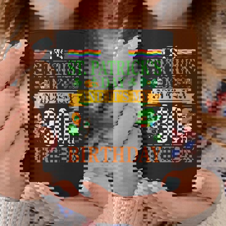 聖パトリックの日と私の30歳の誕生日 30歳 コーヒーマグ 面白い贈り物
