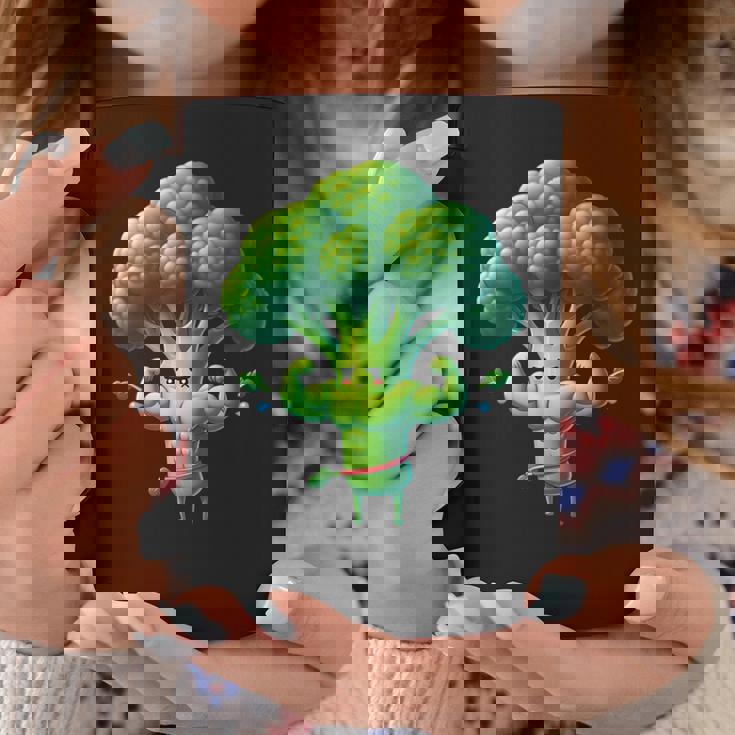 腹筋付き筋肉ブロッコリー コーヒーマグ 面白い贈り物