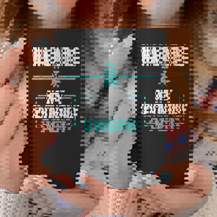 自発的に誓う可能性があります トゥレット症候群啓発 コーヒーマグ 面白い贈り物