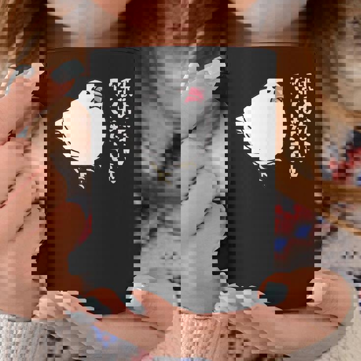 舐めないでください 可愛い文鳥イラスト 文鳥 ペット好き 桜文鳥 シナモン文鳥 クリーム文鳥 おもしろ 白文鳥 コーヒーマグ 面白い贈り物