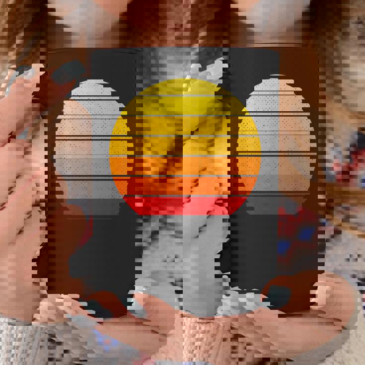 色の縞模様 コーヒーマグ 面白い贈り物