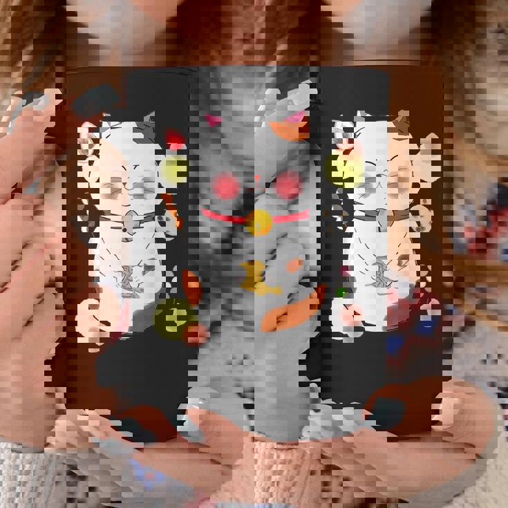 花より団子猫 Cat 猫 メンズ レディース ペット 動物 和風 キャラt コーヒーマグ 面白い贈り物