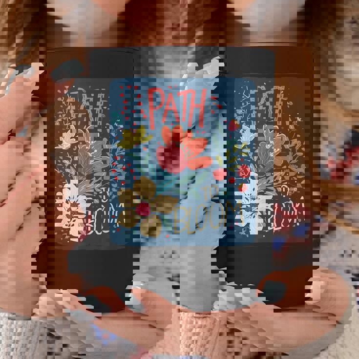 花を咲かせる春好きのための面白い小道コスチューム。 コーヒーマグ 面白い贈り物