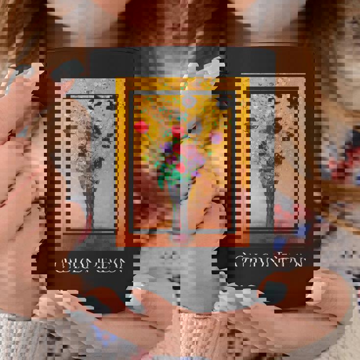 花瓶 オディロン・ルドン 絵画 シンボリズム 花ase Flowers Odilon Redonymbolism コーヒーマグ 面白い贈り物