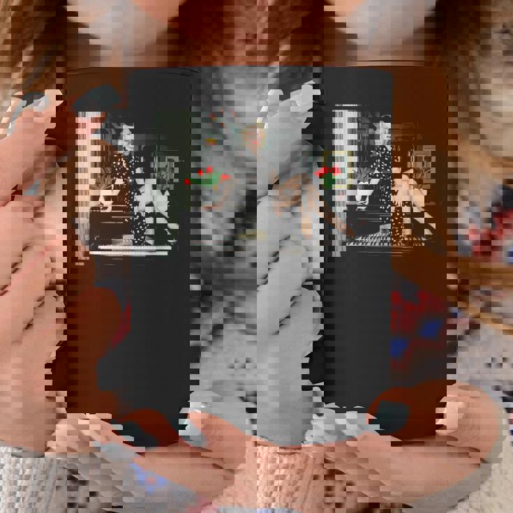 英国で歌手シンディ・ローパーがi Drove All Nightを宣伝 コーヒーマグ 面白い贈り物