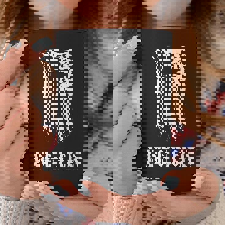 英国国教会 英国国教会 アメリカ国旗 英国国教会パトリオットデザイン コーヒーマグ 面白い贈り物