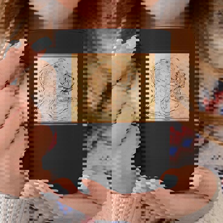 葛飾北斎作 蛇女頭 コーヒーマグ 面白い贈り物