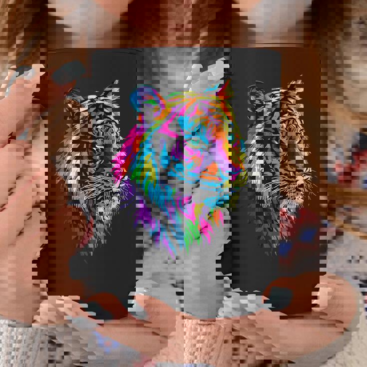 虎 大型猫 野生動物 虎 猫好き かわいい虎 コーヒーマグ 面白い贈り物