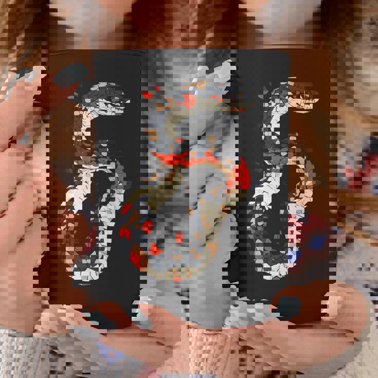 蛇 動物 モチーフ アート 蛇 コーヒーマグ 面白い贈り物