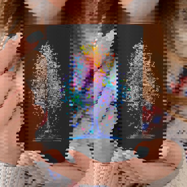 蝶の木の美学 蝶々 美しい美学 コーヒーマグ 面白い贈り物