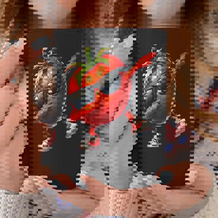 軽くたたくトマト ダンシング 軽くたたくトマト フルーツ コーヒーマグ 面白い贈り物